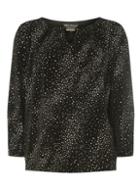 Dorothy Perkins *billie & Blossom Silver Star Trim Blouse