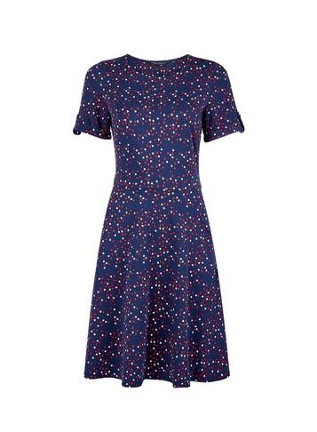 Dorothy Perkins Heart Print Short Sleeve T-shirt Dress