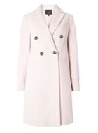Dorothy Perkins Blush Double-breasted Coat