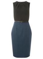 Dorothy Perkins Black Colourblock Pencil Dress
