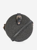 Dorothy Perkins Black Circle Beach Cross Body Bag