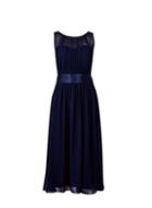 *billie & Blossom Tall Navy Bethany Midi Dress