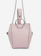 Dorothy Perkins Pink Blush Ring Bucket Crossbody Bag