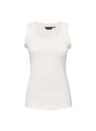 Dorothy Perkins Ivory Ruffle Shoulder Vest