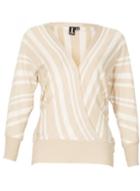 *izabel London Multi White Striped Jumper