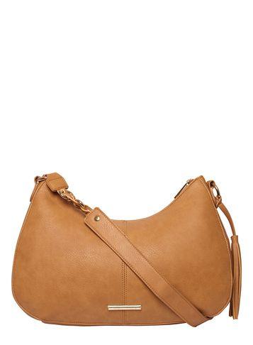 Dorothy Perkins Tan Crescent Shoulder Bag