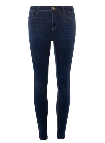 Dorothy Perkins Indigo Premium Shape And Lift Skinny Denim Jeans