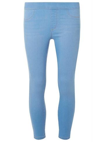 Dorothy Perkins Petite Ice Blue Eden Super Soft Ankle Grazer Jeggings