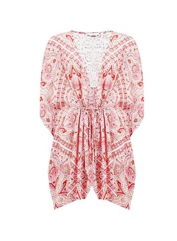 Dorothy Perkins *dp Beach Pink Paisley Print Cover Up