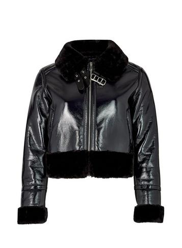 *lola Skye Black Vinyl Jacket