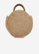 Dorothy Perkins Nude Wooden Handle Beach Shopper Bag