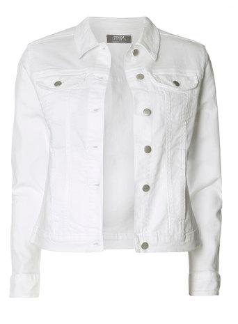 Dorothy Perkins White Denim Jacket