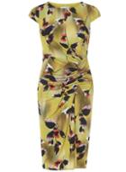 Dorothy Perkins *lily & Franc Lime Floral Orchid Dress