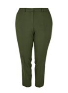Dorothy Perkins *dp Curve Green Ankle Grazer Trousers