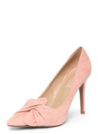 Dorothy Perkins Pink 'gotcha' Twisted Bow Court Shoes