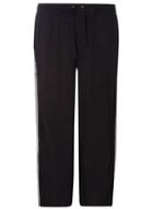 Dorothy Perkins Black Wide Leg Cropped Trousers