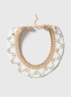 Dorothy Perkins Cream Collar Necklace