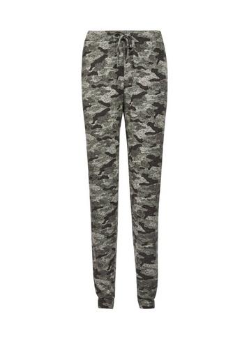 Dorothy Perkins Khaki Camouflage Print Brushed Joggers