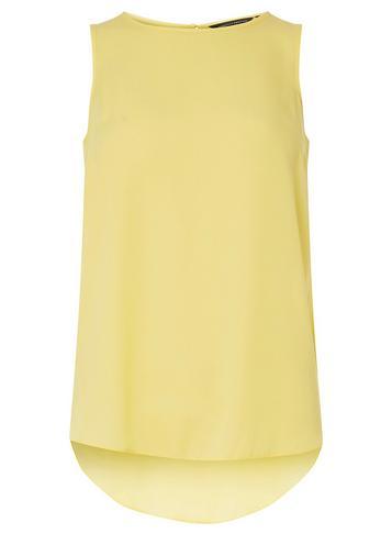 Dorothy Perkins Lemon Sleeveless Top