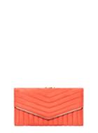 Dorothy Perkins Coral Quilt Dome Purse
