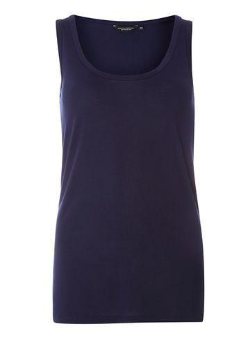 Dorothy Perkins Navy Viscose Vest Top