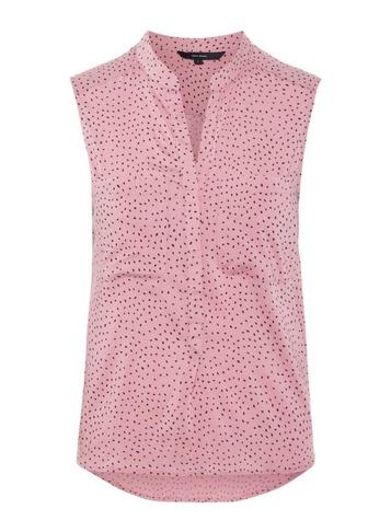 *vero Moda Pink Sleeveless Pocket Shirt
