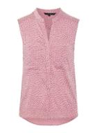*vero Moda Pink Sleeveless Pocket Shirt
