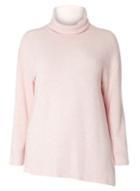 Dorothy Perkins Dp Curve Pink Cowl Neck Soft Touch Top