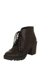 Dorothy Perkins *london Rebel Lace Up Ankle Boots