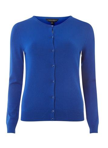 Dorothy Perkins Cobalt Button Cardigan