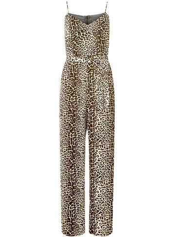 Dorothy Perkins Leopard Print Strappy Jumpsuit