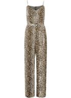 Dorothy Perkins Leopard Print Strappy Jumpsuit