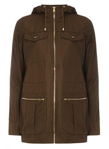 Dorothy Perkins *tall Khaki Utility Parka