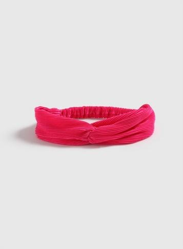 Dorothy Perkins Fuchsia Crinkle Bandeau Headband