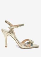 Dorothy Perkins Wide Fit Gold 'bless' Sandals
