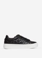 *lola Skye Lizzie Black Quilted Trainers