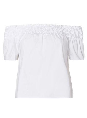 Dorothy Perkins Petite White Tie Back Bardot Top
