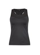 Dorothy Perkins Black Active Wear Mesh Panel Vest