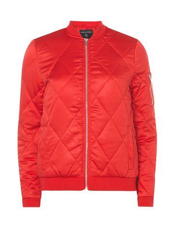Dorothy Perkins Red Diamond Quilted Bomber