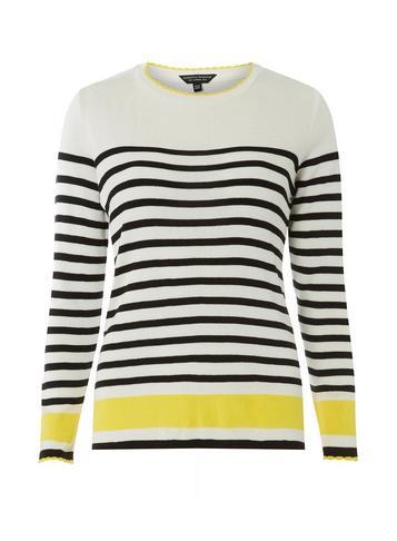Dorothy Perkins Ivory Striped Jumper