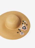 Dorothy Perkins Coral Raffia Floppy Hat