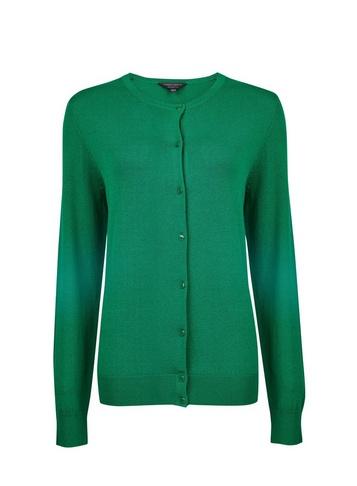 Dorothy Perkins *tall Green Button Cardigan