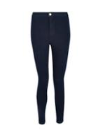 Dorothy Perkins Petite Indigo Lyla High Waist Skinny Jeans