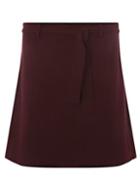 Dorothy Perkins Grape Tie Ponte A-line Skirt