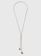 Dorothy Perkins Brown Double Bead Necklace