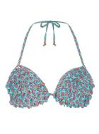 Dorothy Perkins Green Gem Scallop Triangle Bikini Top