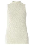 Dorothy Perkins *tall Ivory Lace Top