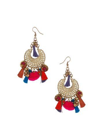 Dorothy Perkins Bright Tassel Earrings
