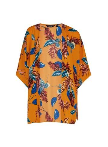 Dorothy Perkins March Ochre Leaf Cover Up