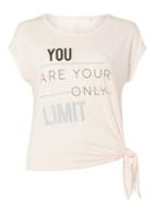 Dorothy Perkins *only Play Pink Vibe Short Sleeve Top